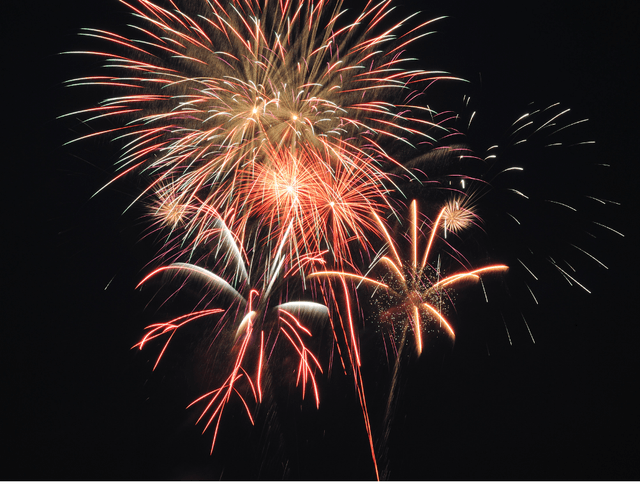 Menheniot Fireworks display